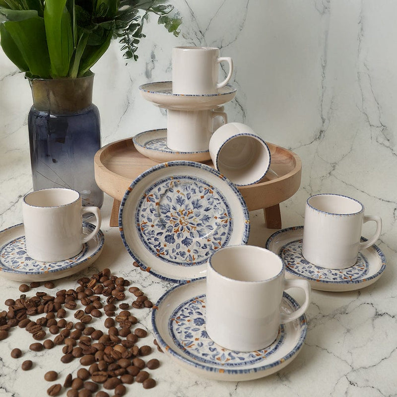 Sapphire Nordic Kahve Takımı 12 Parça 6 Kişilik Bonvagon