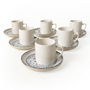 Sapphire Nordic Kahve Takımı 12 Parça 6 Kişilik 22743-44 Bonvagon