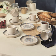 Sapphire Stackable Çay Takımı 12 Parça 6 Kişilik Bonvagon