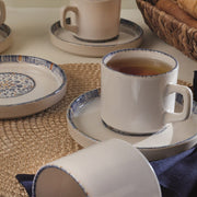 Sapphire Stackable Çay Takımı 12 Parça 6 Kişilik Bonvagon