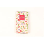 Sarı Çiçekli Küçük Defter 86x160mm Bonvagon