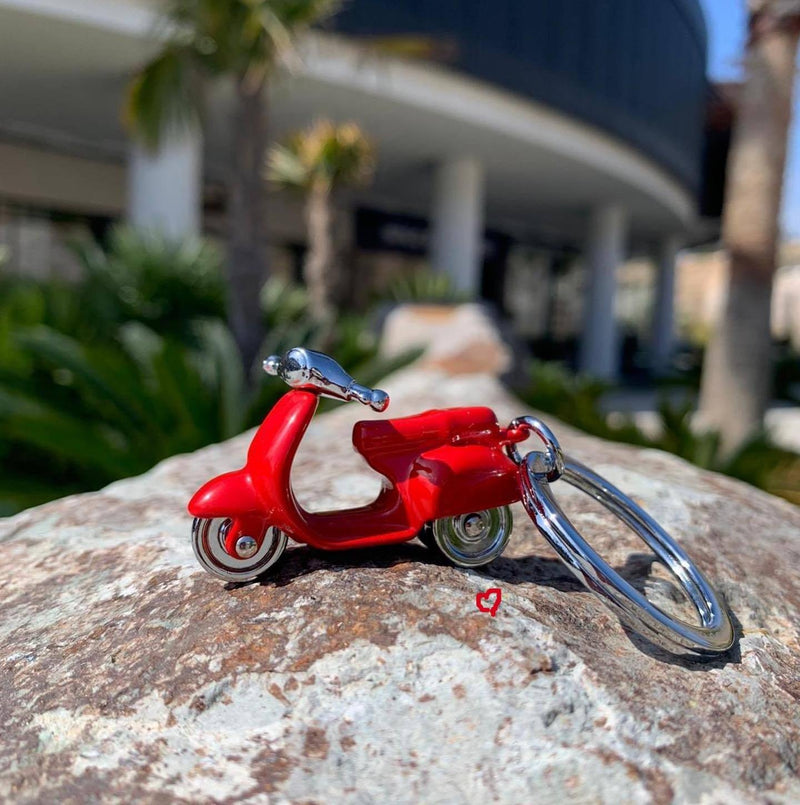 Scooter Anahtarlık Çelik Halkalı  Bonvagon Metalmorphose