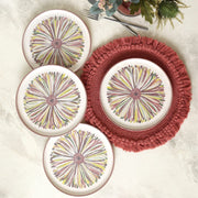 Serene Flower Nordıc Pasta Tabağı 22 Cm 4 Adet 22983 Bonvagon