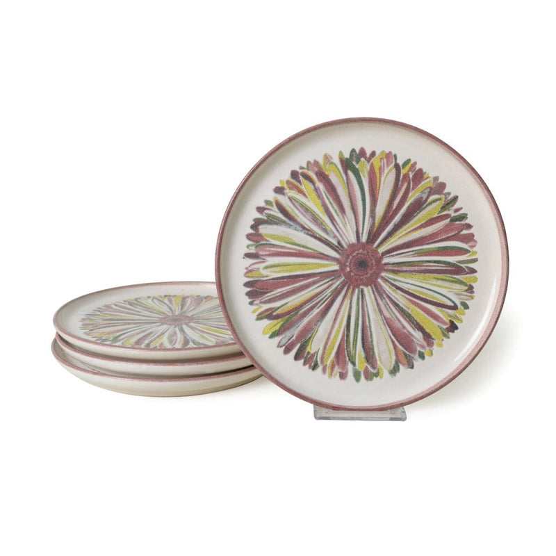 Serene Flower Nordıc Pasta Tabağı 22 Cm 4 Adet 22983 Bonvagon