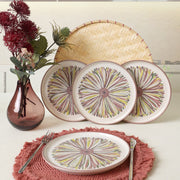 Serene Flower Nordic Pasta Tabağı 22cm 4 Adet Bonvagon