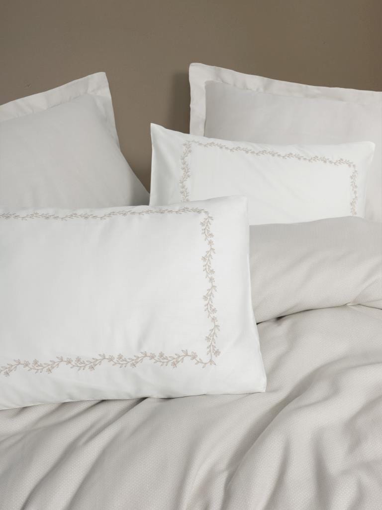 Serenity Bambu Çift Kişilik Pike Takımı Filima Bej 4 Adet Yastık Kılıfı Bonvagon