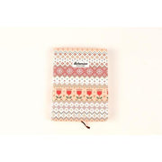 Sert Kapaklı Turuncu Desenli Defter 108x148mm Bonvagon