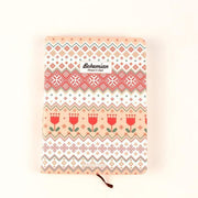 Sert Kapaklı Turuncu Desenli Defter 108x148mm Bonvagon