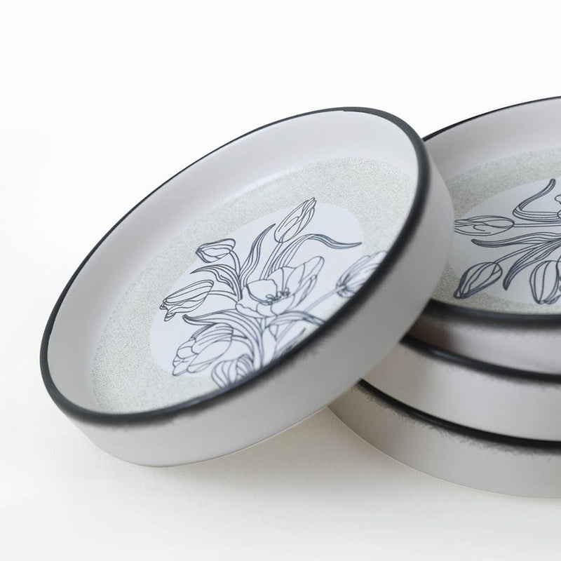 Shade Flowers Stackable Çerezlik / Sosluk 14cm 6 Adet