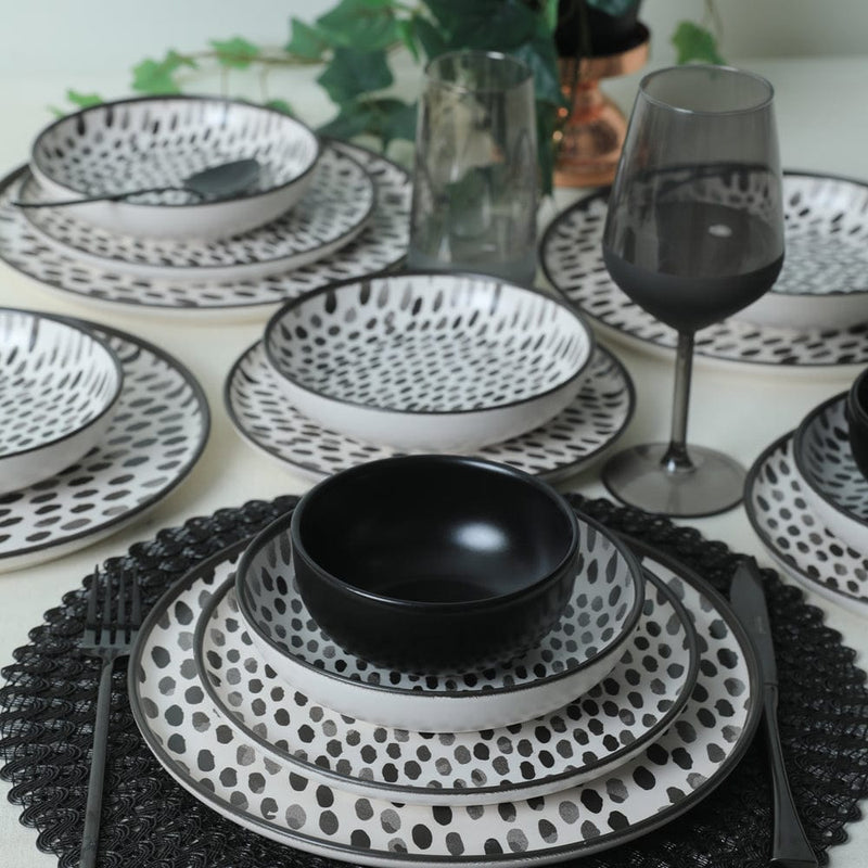 Shadow Nordic Yemek Takımı 24 Parça 6 Kişilik
