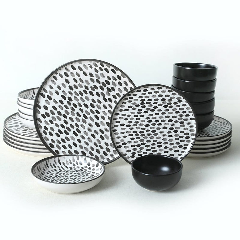 Shadow Nordic Yemek Takımı 24 Parça 6 Kişilik 21434 Bonvagon