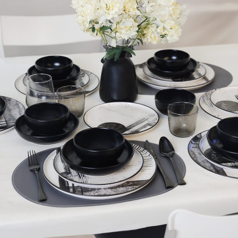 Shadowy Yemek Takımı 24 Parça 6 Kişilik Bonvagon