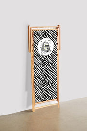 Shakespeare Katlanabilir Şezlong Katlanır Ahşap Lounge Chair