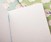 Sheep Notes H5 Çizgisiz Not Defteri Mor Bonvagon