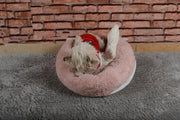 Sheppard Polar Yıkanabilir Yuvarlak Köpek Kedi Yatağı 60cm Açık Pudra