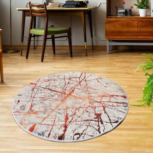 Shine Dekoratıf Dijital Baskılı Halı, Kaymaz Taban, Yıkanabilir Bonvagon