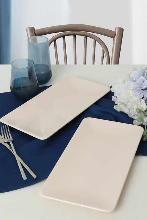 Siera Kayık Tabak 33 cm 2'li Set Bonvagon