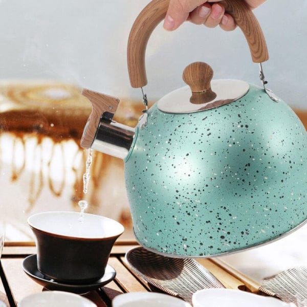 Şık Granit Görünümlü Demlik Bonvagon