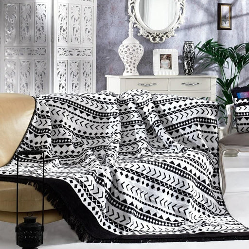 Silver Collection Çift Kişilik Pamuklu Battaniye 180x220 Erica Bonvagon