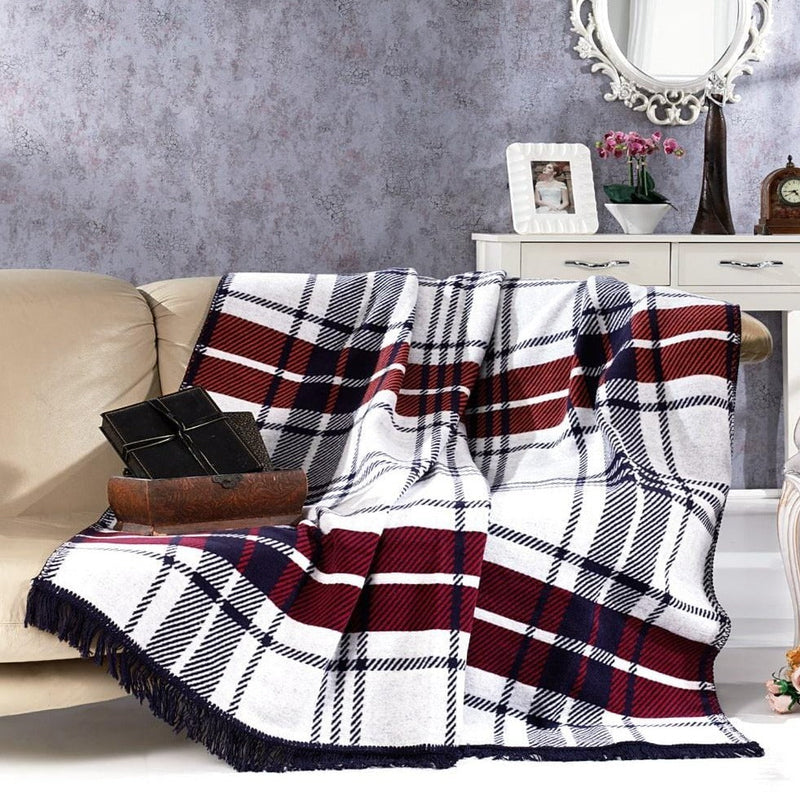 Silver Collection Çift Kişilik Pamuklu Yılbaşı Battaniye 180x220 Lou Bonvagon