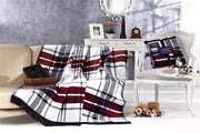 Silver Collection Çift Kişilik Pamuklu Yılbaşı Battaniye 180x220 Lou