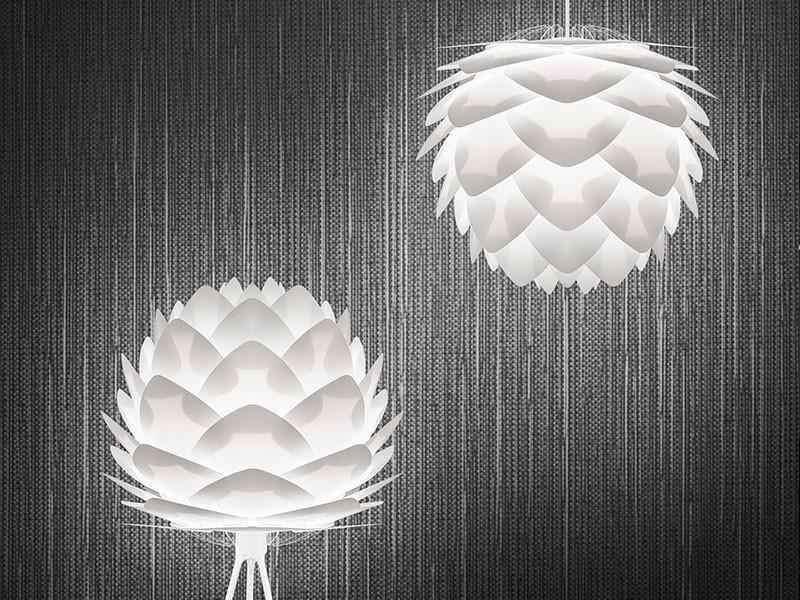 Silvia Avize Beyaz 50cm, Aydınlatma, Lambader Bonvagon