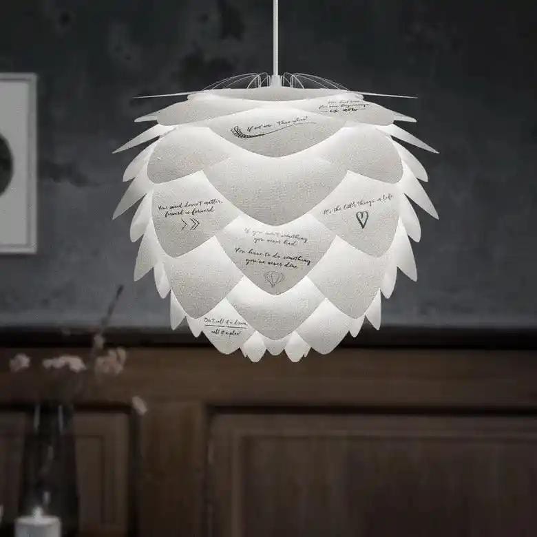 Silvia Avize Beyaz 50cm, Aydınlatma, Lambader Bonvagon