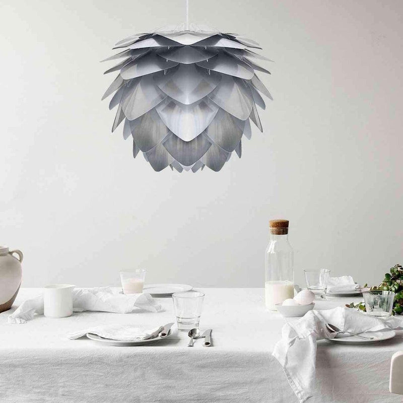 Silvia Avize Metalik Gri 50cm, Aydınlatma, Lambader Bonvagon