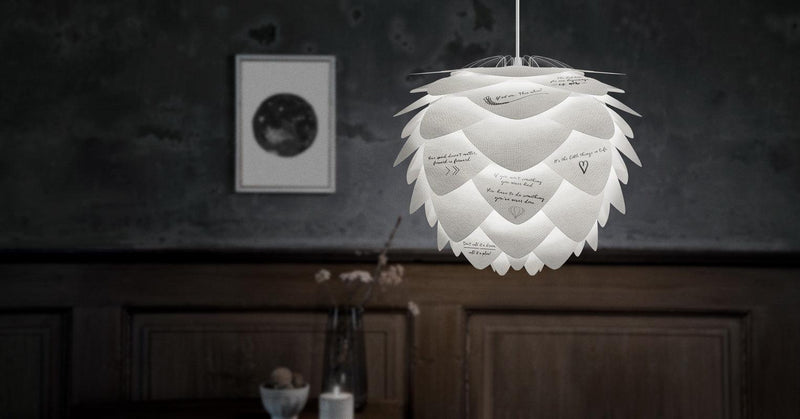 Silvia Avize Mini Beyaz 32cm, Aydınlatma, Lambader, Masa Lamba Başlığı Bonvagon