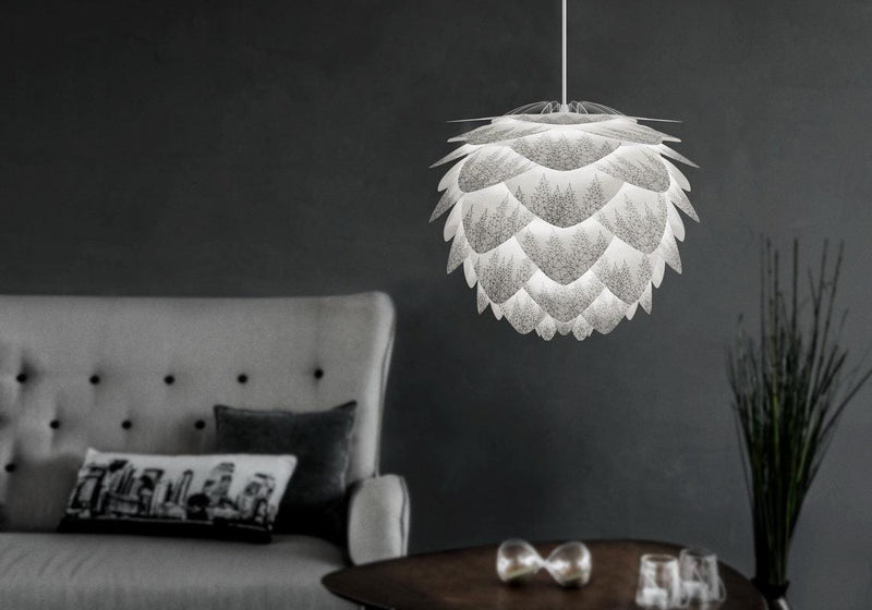 Silvia Avize Mini Beyaz 32cm, Aydınlatma, Lambader, Masa Lamba Başlığı Bonvagon