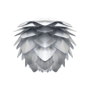 Silvia Avize Mini Metalik Gri 32cm, Aydınlatma, Lambader, Masa Lamba Başlığı Bonvagon