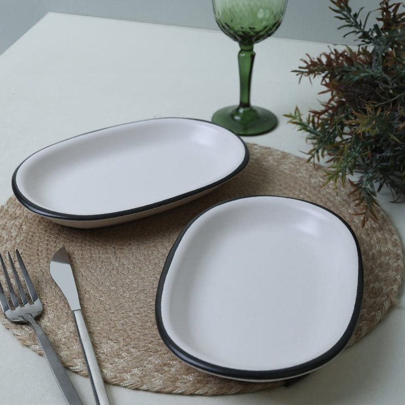 Simply Hitit Kayık Tabak 22cm 2 Adet