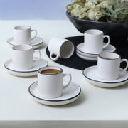 Simply Nordic Kahve Takımı 12 Parça 6 Kişilik