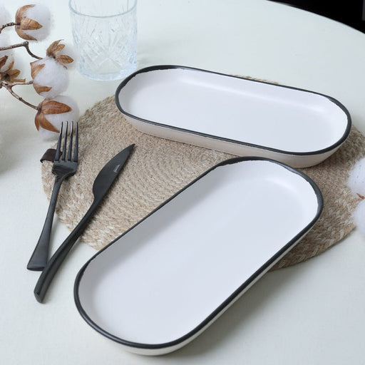Simply Noyan Kayık Tabak 26cm 2 Adet