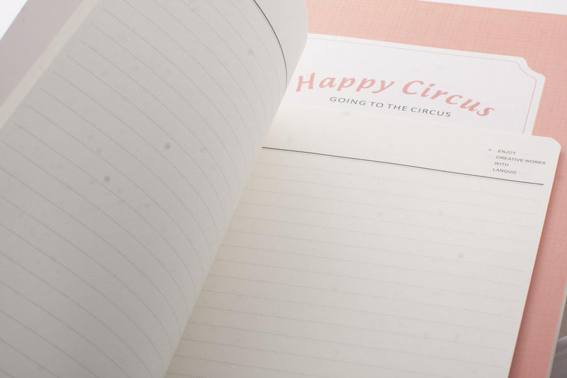 Sirkte Parti - B5 Boy Mint Yeşil Defter Bonvagon