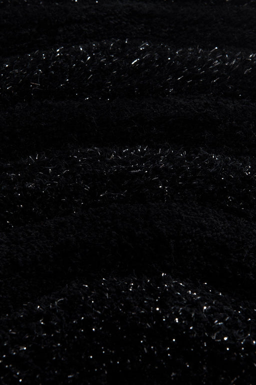 Siyah 2li Set Akrilik Banyo Paspas ve Halısı, Kaymaz Taban, Yıkanabilir Bonvagon