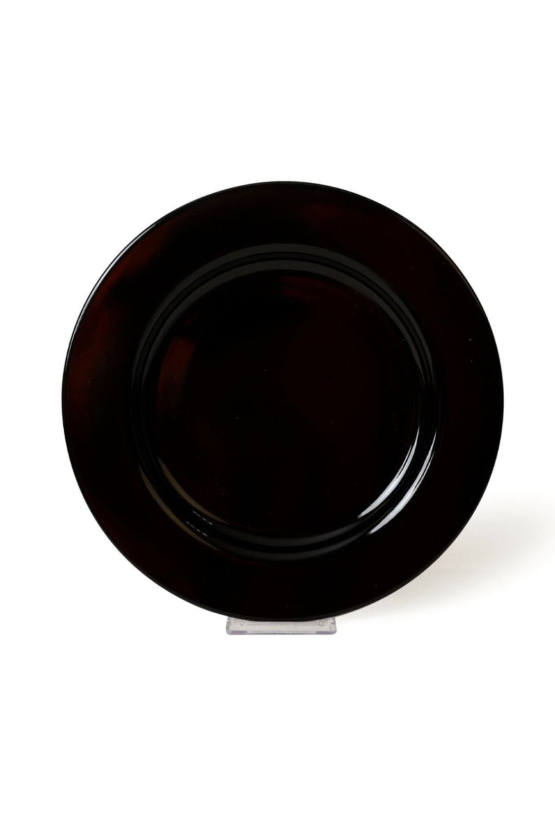 Siyah Assos Servis Tabağı 28 Cm 6 Adet 650 Bonvagon