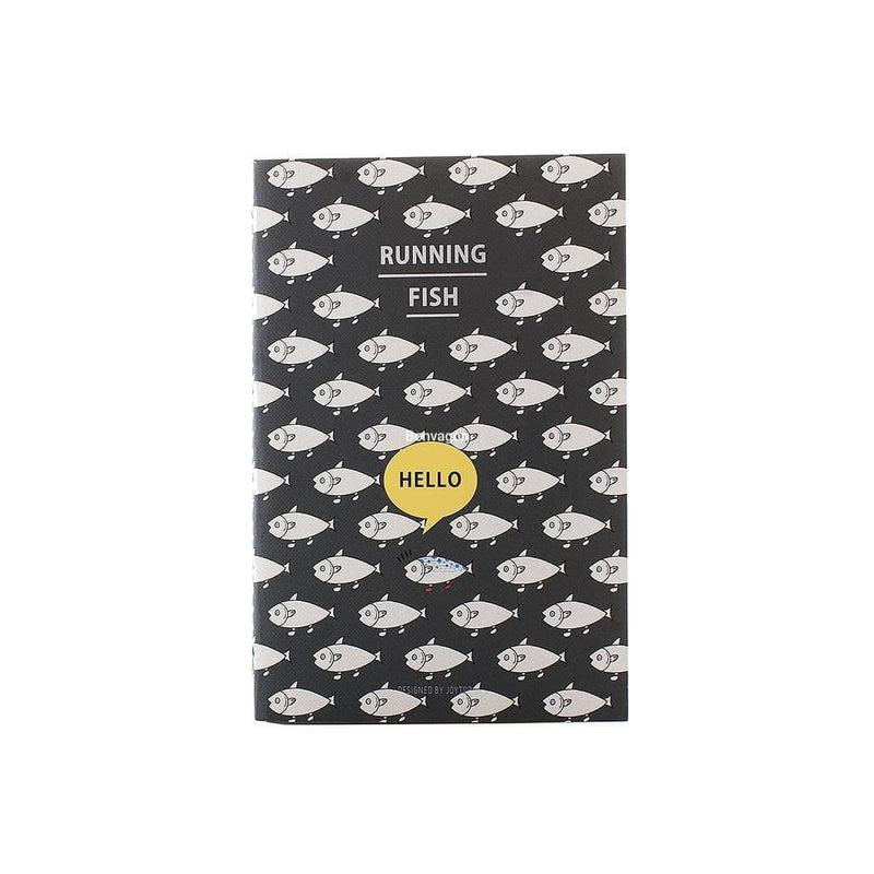 Siyah Balıklı A5 Defter Bonvagon