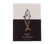 Siyah Beyaz Balıklı Defter Bonvagon