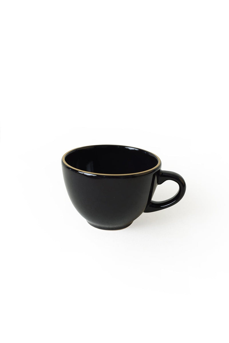 Siyah Gold 6 Kişilik Çay Takımı 12 Parça Bonvagon