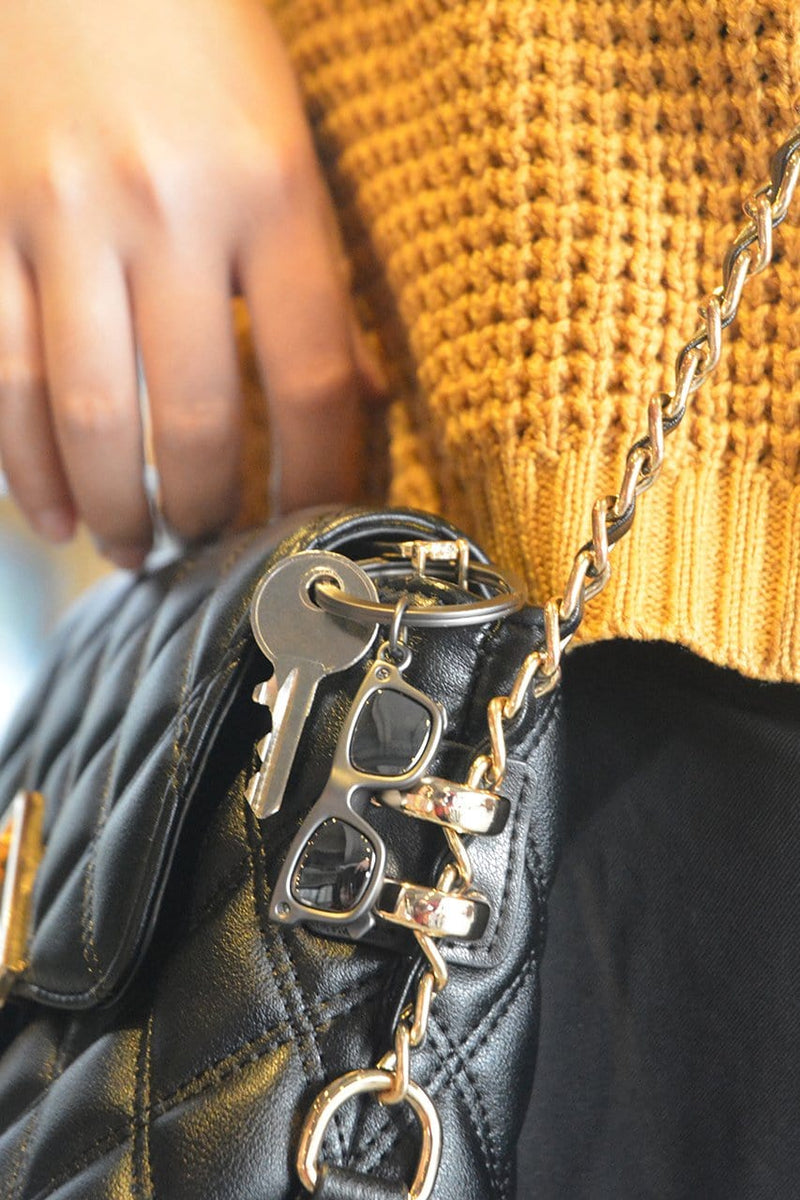 Siyah Güneş Gözlüğü Anahtarlık Bonvagon