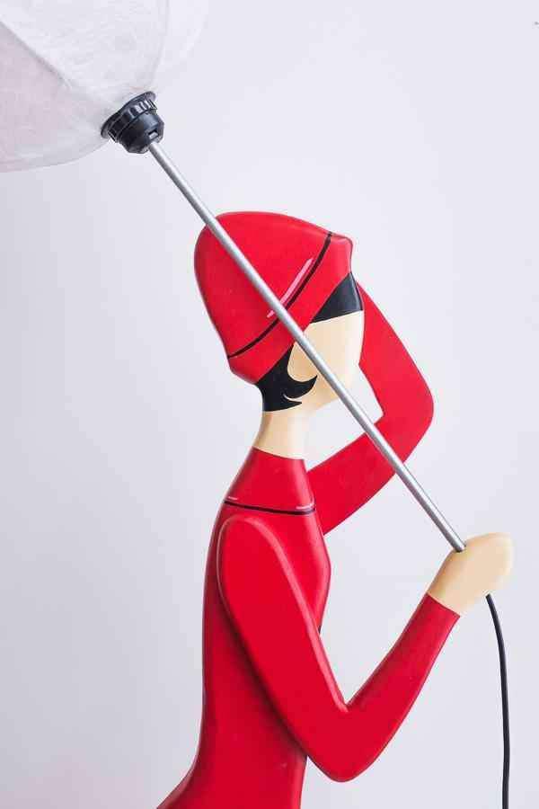 Skitso Amelie Red Coat 170cm Lambader Aydınlatma Bonvagon