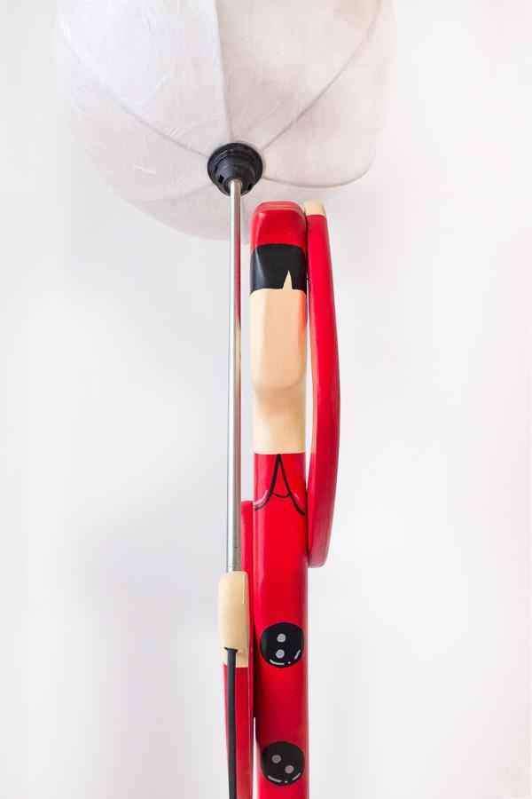 Skitso Amelie Red Coat 170cm Lambader Aydınlatma Bonvagon