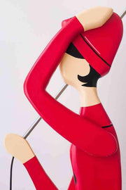 Skitso Amelie Red Coat 170cm Lambader Aydınlatma Bonvagon