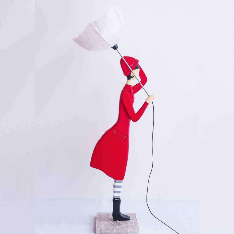 Skitso Amelie Red Coat 170cm Lambader Aydınlatma Bonvagon