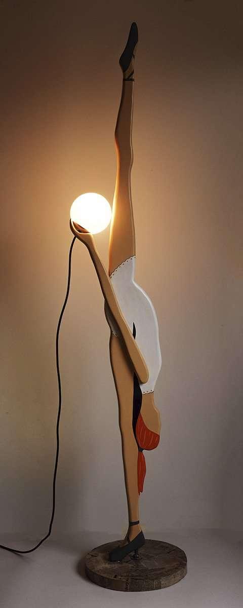 Skitso Anya White Balerin 175cm Lambader Aydınlatma Bonvagon