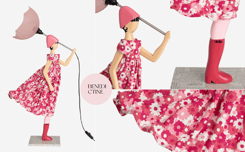 Skitso Benedictine 85cm Abajur Aydınlatma Masa Lambası Bonvagon