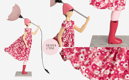 Skitso Benedictine 85cm Abajur Aydınlatma Masa Lambası Bonvagon