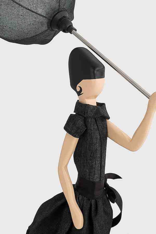 Skitso Bianca 85cm Abajur Aydınlatma Masa Lambası Bonvagon