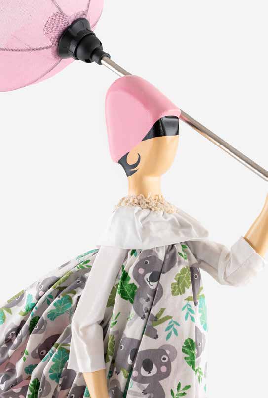 Skitso Buga 85cm Abajur Aydınlatma Masa Lambası Bonvagon